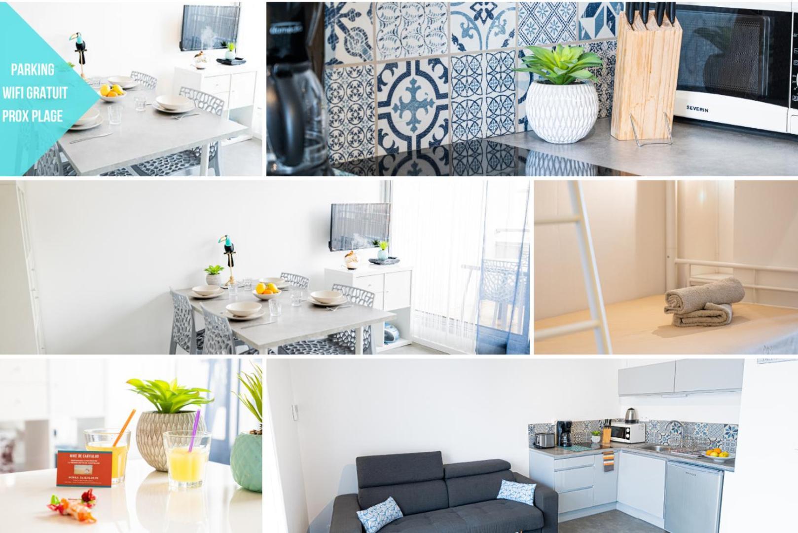 Le Pacifica Appart - Neuf Parking Wifi Clim 2Min Plage - Residence Le Pacific - Topprosconciergerie La Grande Motte 외부 사진