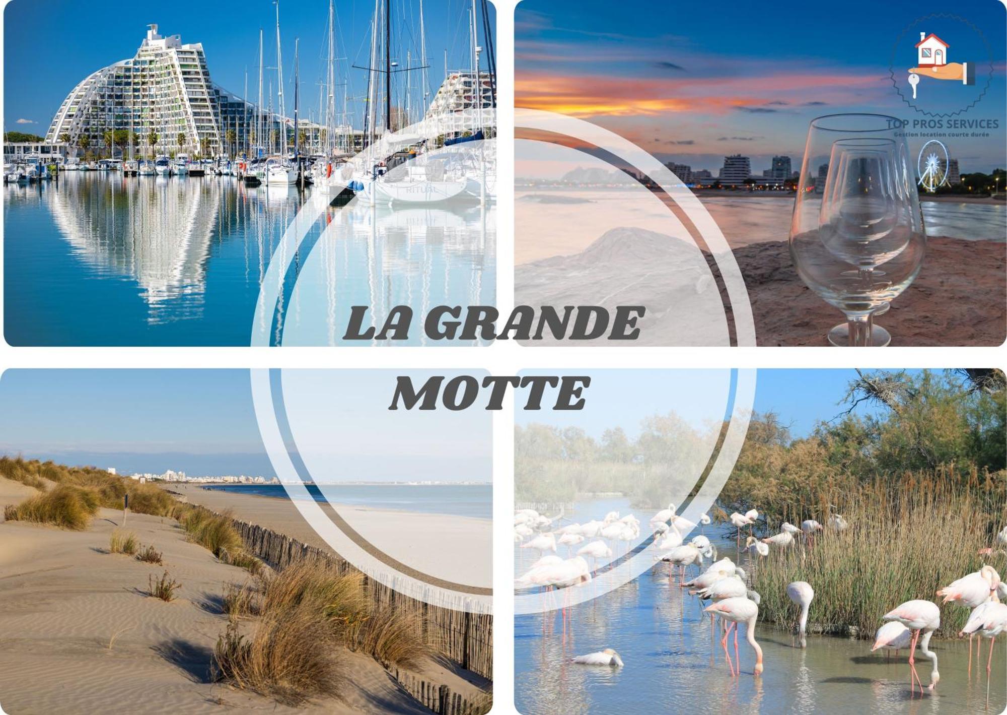 Le Pacifica Appart - Neuf Parking Wifi Clim 2Min Plage - Residence Le Pacific - Topprosconciergerie La Grande Motte 외부 사진